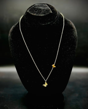 Golden Mirage – Layered Elegance Necklace