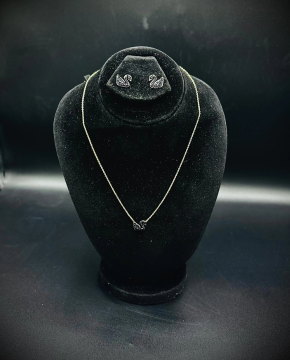 Swan Embrace – Elegant Duo Set